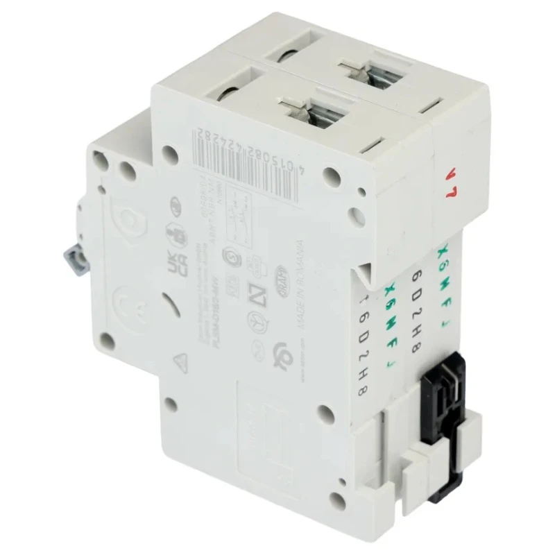 Eaton xPole PLSM Miniature Circuit Breaker 2 Poles 16A Type D 48V dc 10 kA Breaking Capacity 242428 PLSM-D16/2-MW
