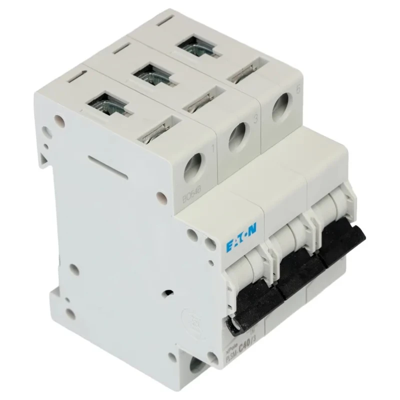 Hager xPole PL Miniature Circuit Breaker, 3-Pole, 40A, Type C, 48 V DC, 10 kA Breaking Capacity 242478 PLSM-C40/3-MW