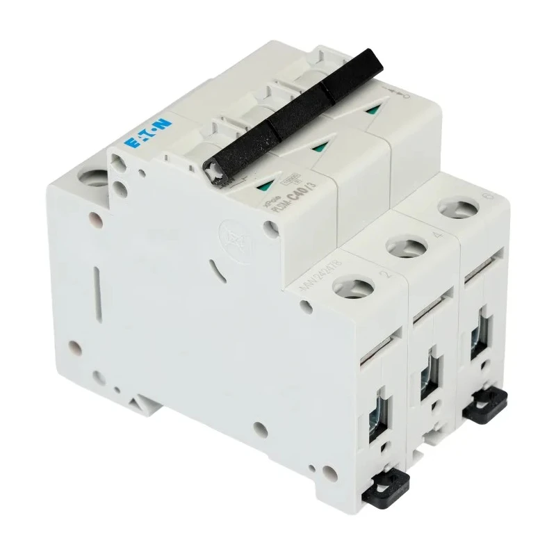 Hager xPole PL Miniature Circuit Breaker, 3-Pole, 40A, Type C, 48 V DC, 10 kA Breaking Capacity 242478 PLSM-C40/3-MW