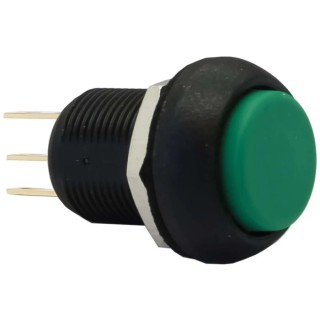 APEM IM Series Momentary Push Button Switch, Panel Mount, 13.6 mm Cutout, SPDT, IP67 IMP7Z432UL