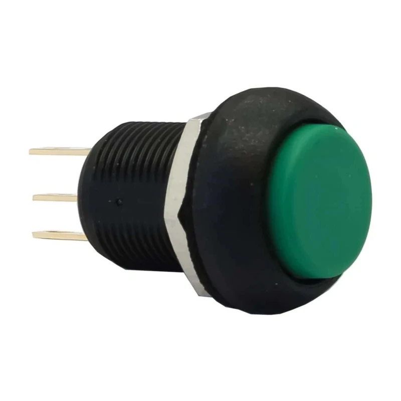 APEM IM Series Momentary Push Button Switch, Panel Mount, 13.6 mm Cutout, SPDT, IP67 IMP7Z432UL