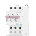 Eaton xPole PL Miniature Circuit Breaker, 3-Pole, 32A, Type C, 48V DC, 10 kA Breaking Capacity 242477 PLSM-C32/3-MW