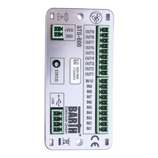 BARTH lococube mini-PLC Series PLC I/O Module 10-Input Analogue Digital Input 8 Outputs MOSFET Output 0660-0600