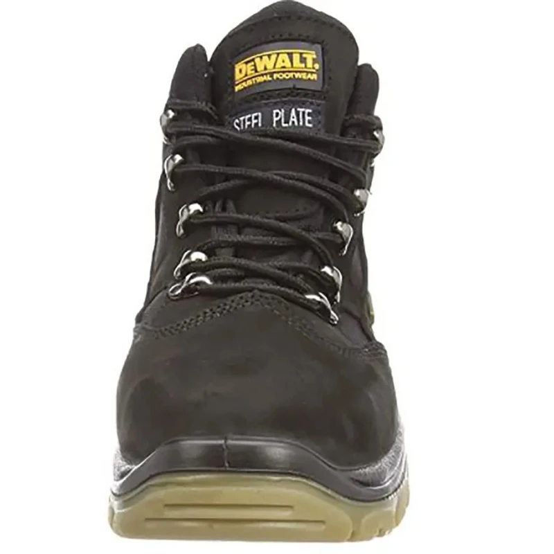 DeWALT Challenger Black Stainless Steel Toe Capped Men's Safety Boots UK 8 EU 42 Waterproof Leather EN Black Challenger 4 8