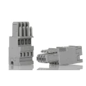 WAGO 4-Pole Female Plug for Use with X-COM System 769 Series, Grey, Polyamide, 32A 769-104