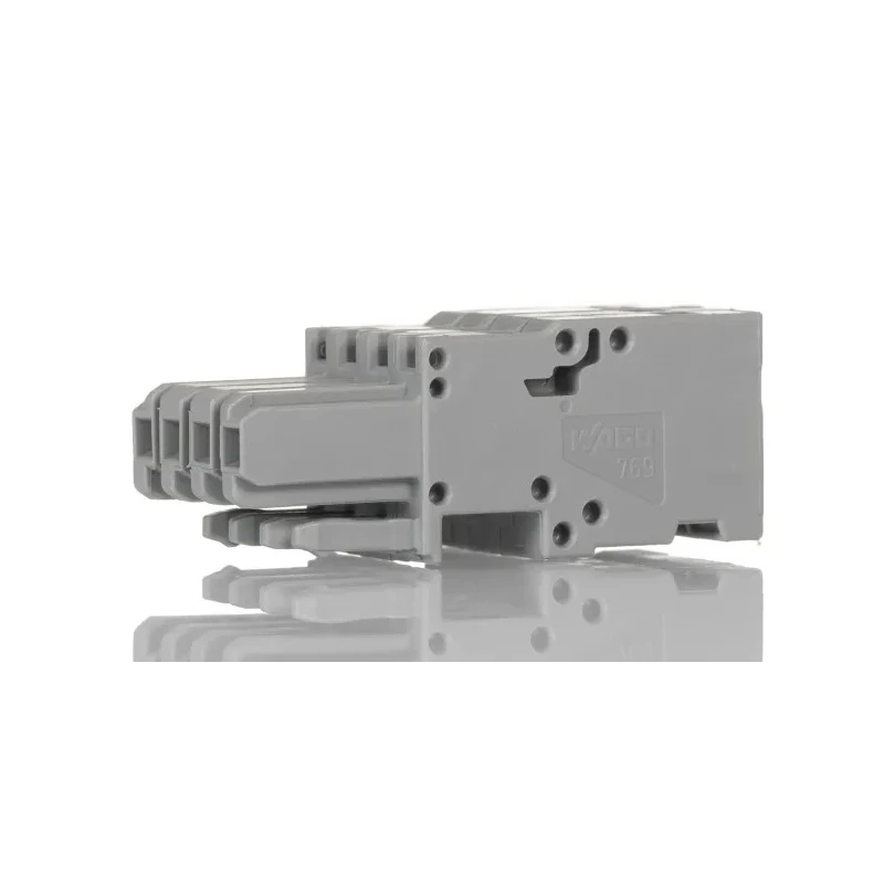 WAGO 4-Pole Female Plug for Use with X-COM System 769 Series, Grey, Polyamide, 32A 769-104