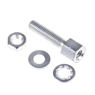 Amphenol Communications Solutions D-Sub Connector Accessory Female Brass Screw Lock 863001061TLF