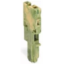 WAGO 1-Way DIN Rail Female Plug, Polyamide Housing, Cage Clamp, 4mm² Cable, 12AWG/28AWG, 32A, 500V 769-101/000-016