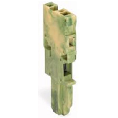 WAGO 1-Way DIN Rail Female Plug, Polyamide Housing, Cage Clamp, 4mm² Cable, 12AWG/28AWG, 32A, 500V 769-101/000-016