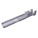 TE Connectivity Female Crimp Terminal for Universal MATE-N-LOK Series Connectors, 24 AWG Min, 18 AWG Max, 35A 350689-2