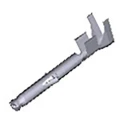 TE Connectivity Mini-Universal MATE-N-LOK Series Female Crimp Terminal 7A Current 22-18 AWG 24.89mm Length 770988-3