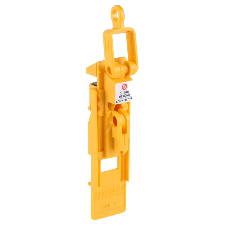 Martindale Bright Yellow 1-Lock Lock ABS Polycarbonate Isolation Lock LOK6