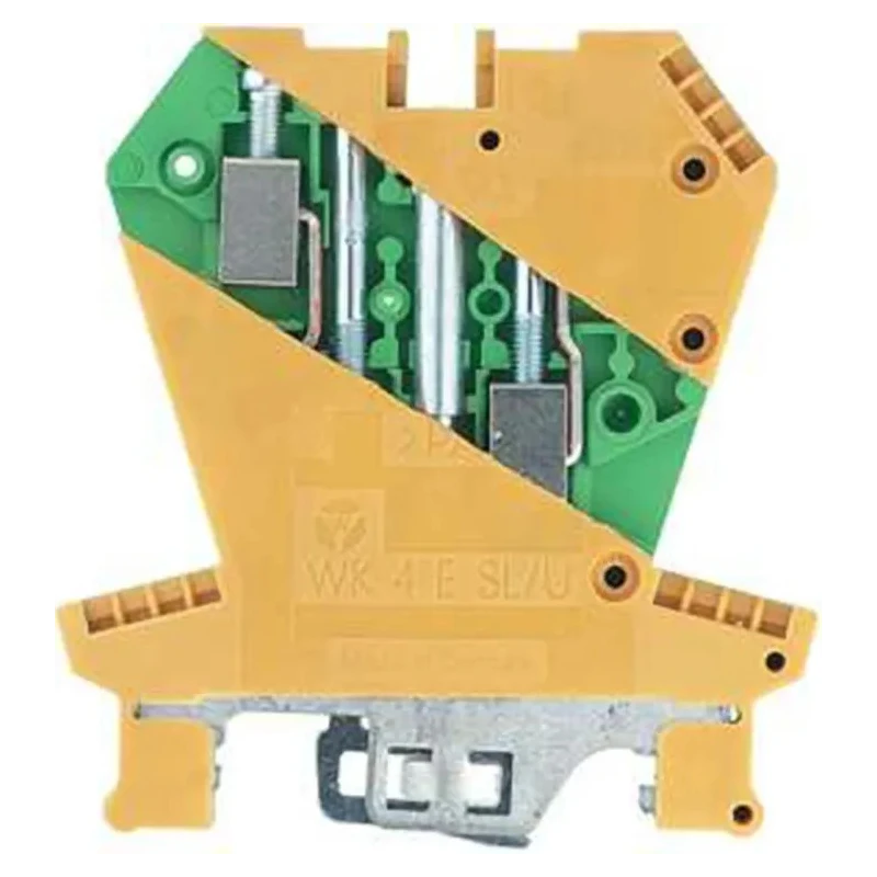 Wieland 4-Way Top Hat Non-Fuse DIN Rail Terminal Block, 4mm² Cable CSA, 12/22 AWG Wire 57.504.9255.0 - WK 4 E SL / U /V0