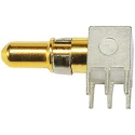 HARTING Backplane Connector Contact Right Angle Male Gold over Nickel Copper Alloy 40A 09030006127