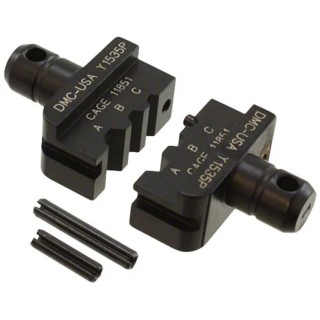 HARTING Crimp Die Set for D-Sub Coaxial Contact Insulated Black 09990000508