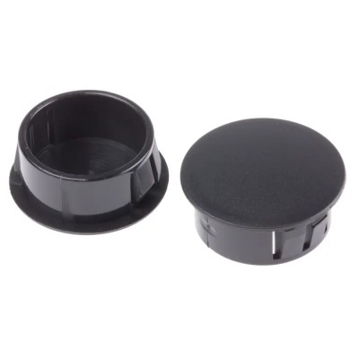 RS PRO Cable Gland Plug Polyamide 66 Black 25.8 mm Diameter 865-9805