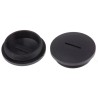 RS PRO Cable Gland Plug Threaded M40 Polyamide 66 Black 45.8 mm Diameter 865-9758