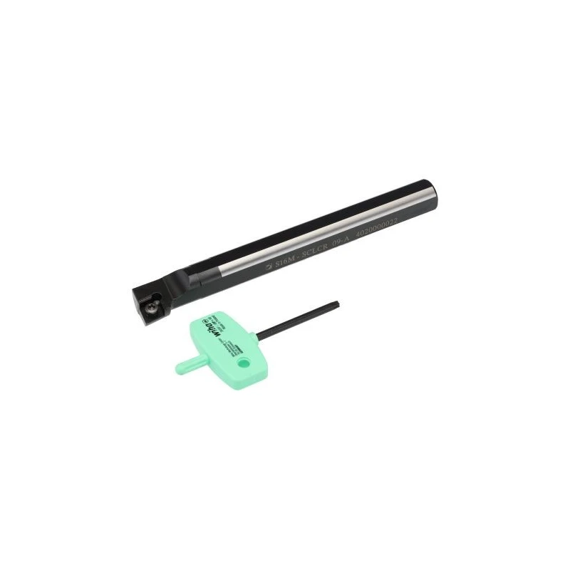 Pramet Lathe Tool Holder SCLCR/L Sub Type for CCMT 09T3 Inserts 16 mm Height 95° Approach 150mm Length S16M-SCLCR 09-A