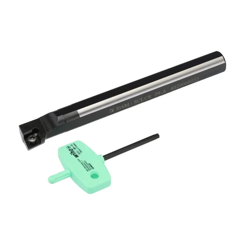 Pramet Lathe Tool Holder SCLCR/L Sub Type for CCMT 09T3 Inserts 16 mm Height 95° Approach 150mm Length S16M-SCLCR 09-A