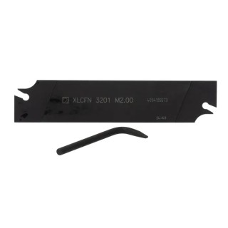 Pramet Grooving Bar ZUM External Threading Lathe Part with 90° Approach Angle, 150 mm Length, 32 mm Height XLCFN 3201 M 2.00