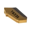 Pramet Lathe Parting-Off Insert Cobalt Steel 90° Approach 20mm Thickness 2.2mm Length 0.16mm Corner LFMX 2.2-.16SNM2:T8330