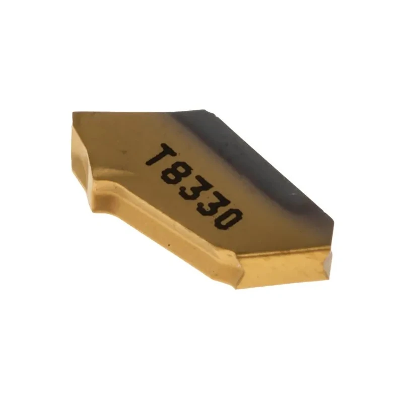 Pramet Lathe Parting-Off Insert Cobalt Steel 90° Approach 20mm Thickness 2.2mm Length 0.16mm Corner LFMX 2.2-.16SNM2:T8330