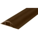 RS PRO 1 m Brown Cable Cover in Polyvinyl Chloride with 7.4 mm Inside Diameter 865-9565