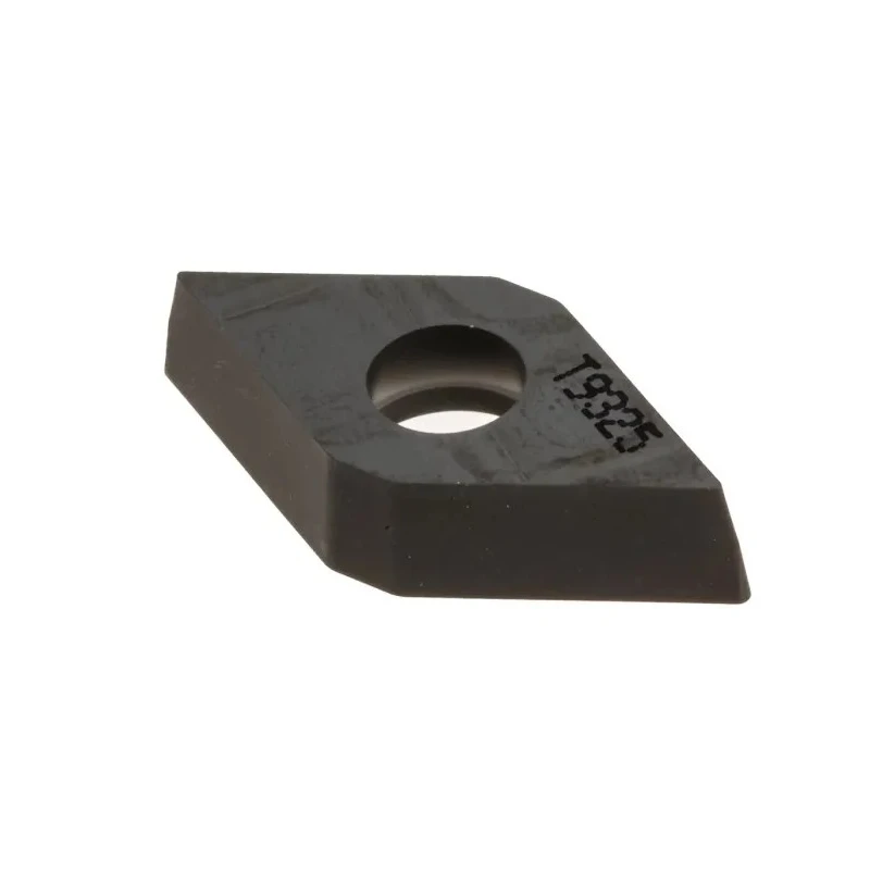 Pramet Lathe Part DCMT 11T304E-FM:T9325 93° Approach Angle 11.6mm Length 3.97mm Height Diamond Shape Tungsten Carbide-Cobalt