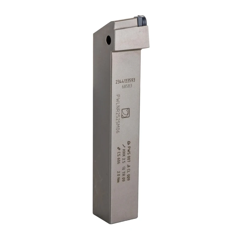Pramet Lathe Tool Holder for Use with WNMG 0604 Insert, 25 mm Height, 95° Approach Angle, 150 mm Length PWLNR 2525 M 0604