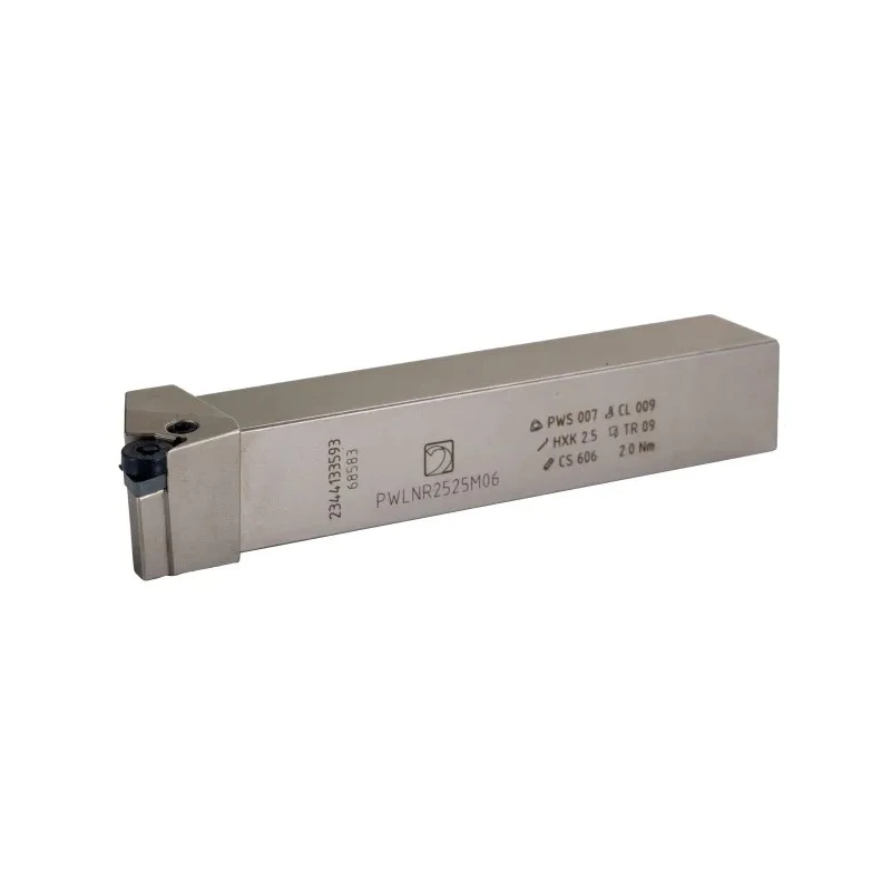 Pramet Lathe Tool Holder for Use with WNMG 0604 Insert, 25 mm Height, 95° Approach Angle, 150 mm Length PWLNR 2525 M 0604