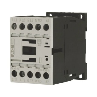Eaton Contactor, 3-Pole, 24V AC Coil Voltage, 7 A Current, 3 kW Power Rating, 400V AC Contact 276554 DILM7-10(24V50/60HZ)