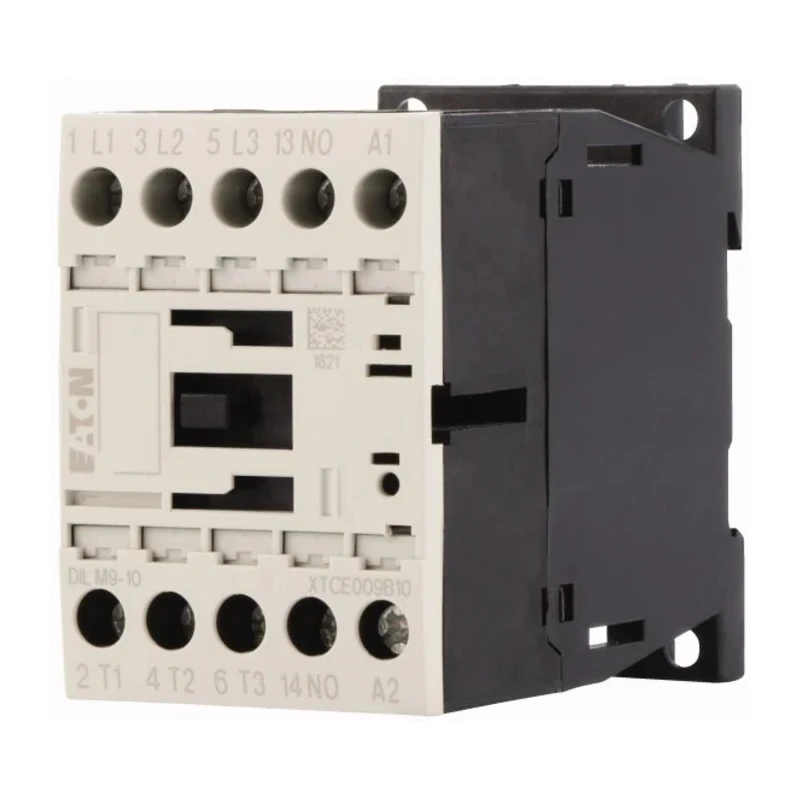 Eaton DILM Contactor, 24V AC Coil, 3-Pole, 9 A Current, 4 kW Power, 3 NO Contacts, 400V AC 276694 DILM9-10(24V50/60HZ)