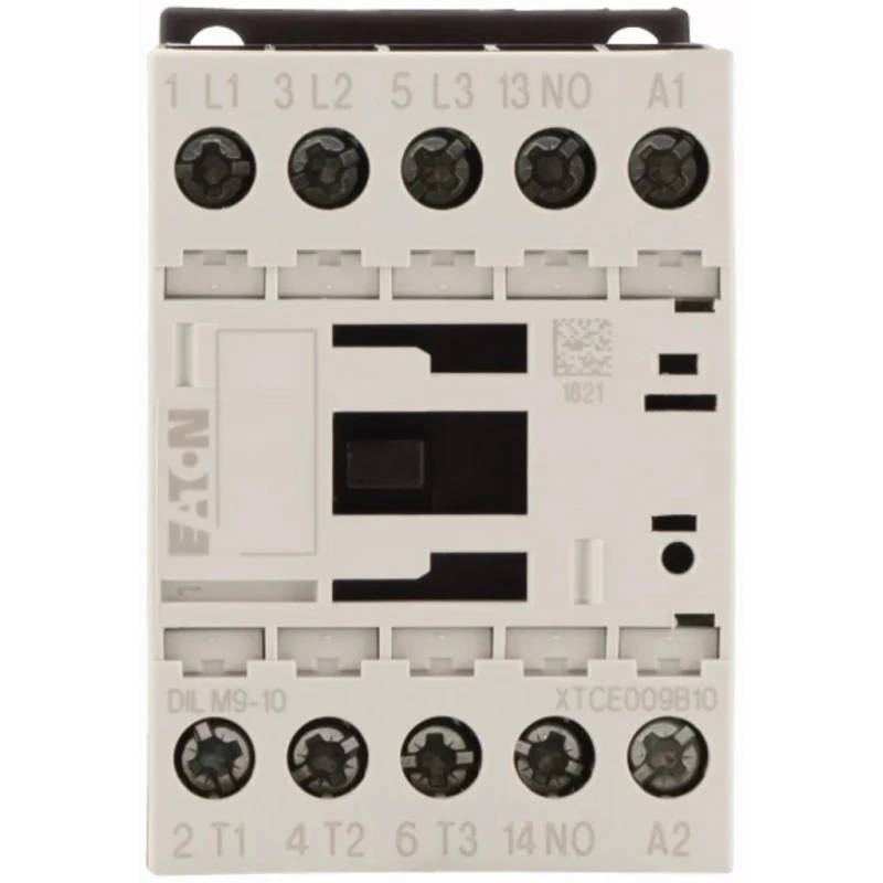 Eaton DILM Contactor, 24V AC Coil, 3-Pole, 9 A Current, 4 kW Power, 3 NO Contacts, 400V AC 276694 DILM9-10(24V50/60HZ)