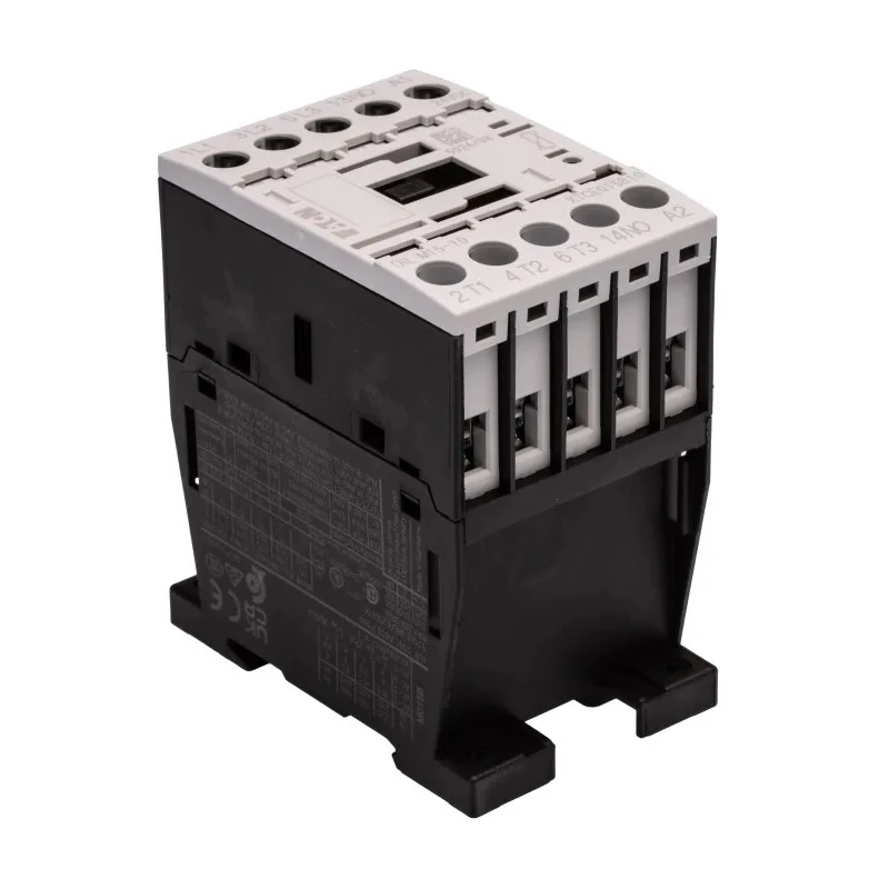 Eaton Contactor DILM, 24V DC Coil, 3-Pole, 15 A, 7.5 kW, 400V AC, Screw Clamp Terminals 290073 DILM15-10(24VDC)