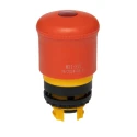 Eaton M22 Series Pull Release Illuminated Emergency Stop Push Button Panel Mount 22mm Cutout 2 NC 73000194 M22-PVL-K02-R