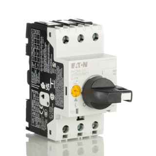 Eaton Motor Protection Circuit Breaker 1.6A to 2.5A Current Rating, 690V AC, IP00/IP20, 3 Poles, -25 to 265337 PKZM0-2,5/AK