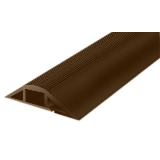 RS PRO 1 m Brown Cable Cover in Polyvinyl Chloride PVC Wiring Duct 66 mm Width 865-9584