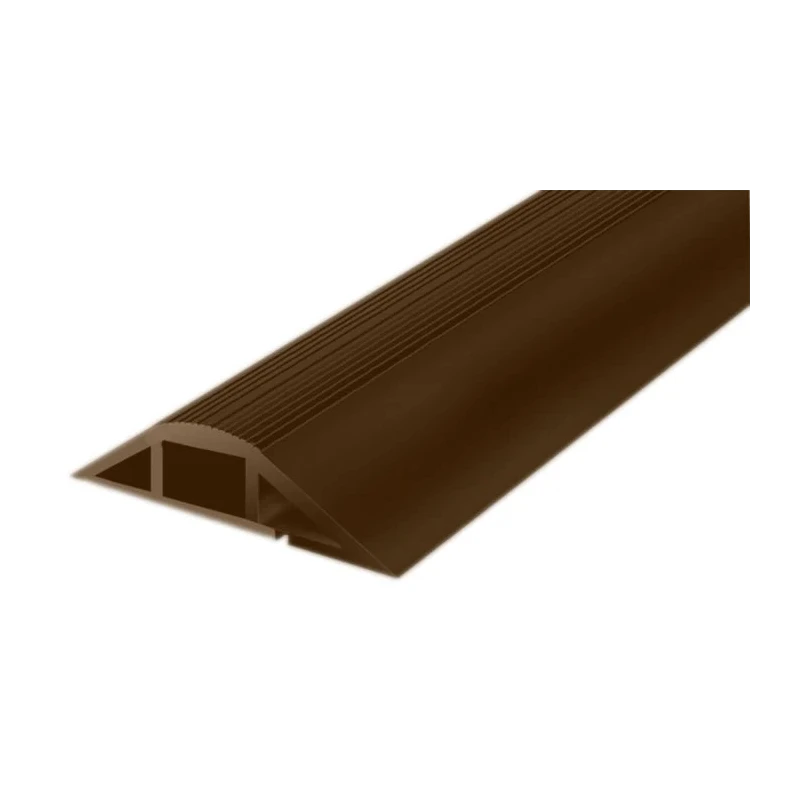 RS PRO 1 m Brown Cable Cover in Polyvinyl Chloride PVC Wiring Duct 66 mm Width 865-9584