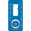 Timestrip Time Indicator Label 500 Labels, Vertical Orientation, ISO Standard TS172