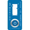 Timestrip Time Indicator Label 500 Labels, Vertical Orientation, ISO Standard TS172