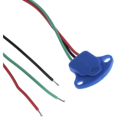 Assemtech Hall Effect Sensor Non-Flush 3-Wire Sink Output Low-Profile Flange-Mount Body 24 V dc PGN-SP-003