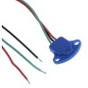 Assemtech Hall Effect Sensor Non-Flush 3-Wire Sink Output Low-Profile Flange-Mount Body 24 V dc PGN-SP-003