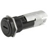 Schurter 16A Panel Mount Fuse Holder, 1P-Pole, Mini Size, Thermoset Body, 250V AC, IP67 Rated 0031.2201