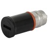 Schurter 16A Panel Mount Fuse Holder 1 Pole Mini Fuse Size 500V ac 0031.2322