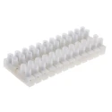 RS PRO Non-Fused Terminal Block 12-Way 14AWG Wire 20A Screw Termination 450V Polyamide 66 865-9821