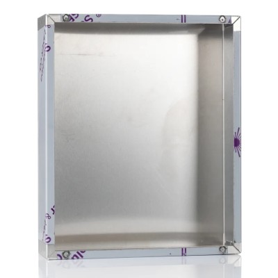 Hammond 1444 Series Natural Lid Aluminium Enclosure 76 mm x 305 mm x 254 mm 1444-12103