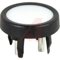 Schurter MCS 18 Print Series Push Button Switch, Momentary, Panel Mount, 13.9 mm Cutout, SPST, IP65, 48 V dc 1241.1113.7098