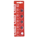 RS PRO CR1220 Lithium Manganese Dioxide Button Battery 3 V 12.5 mm Diameter 5 Pack CR1220