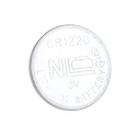 RS PRO CR1220 Lithium Manganese Dioxide Button Battery 3 V 12.5 mm Diameter 5 Pack CR1220