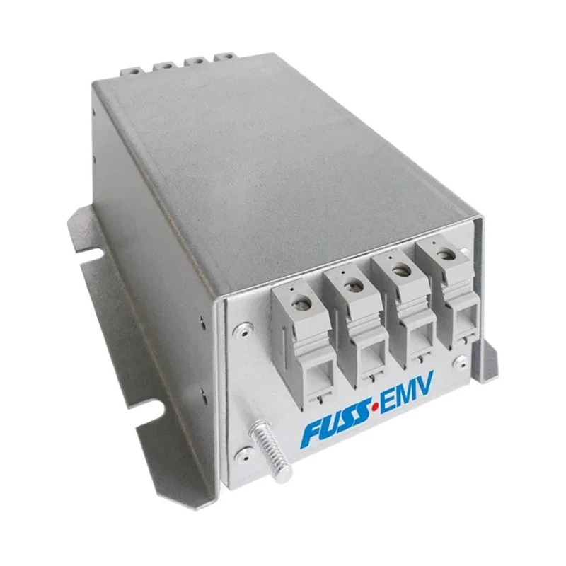 FUSS-EMV Panel Mount 3 Phase 2-Stage EMI Filter 125A 528V AC 50Hz/60Hz Screw Termination 4F480-125.260